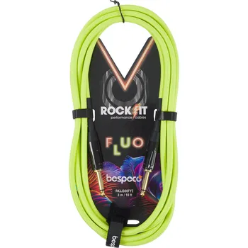Hudebniny Bespeco ROCKIT FLUO Yellow 3 m