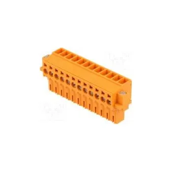 Elektrická zásuvka Rozpojovací svorkovnice 3,5mm póly 12 přímý zástrčka zásuvka