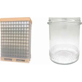 Zavařovací sklenice Zavařovací sklenice 400 ml med / paleta 2704 ks