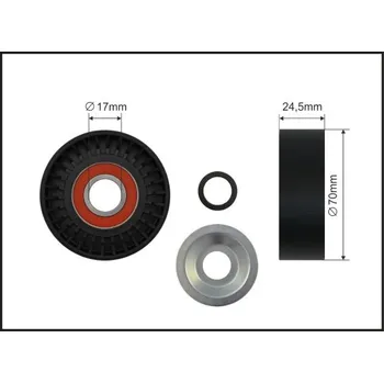 Napínací kladka, žebrovaný klínový řemen, 500667