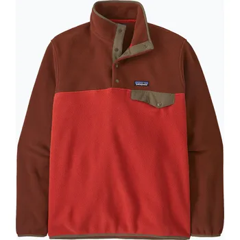 Pánská mikina Pánská trekkingová mikina Patagonia LW Synch Snap-T P / O amanita red