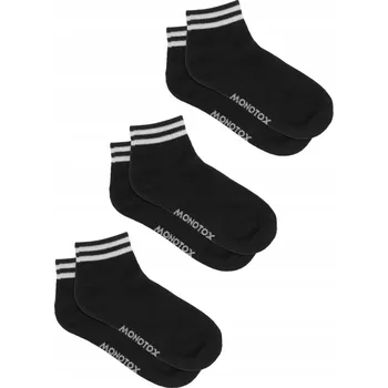 Pánské ponožky MONOTOX Ponožky černé, velikost 43-46