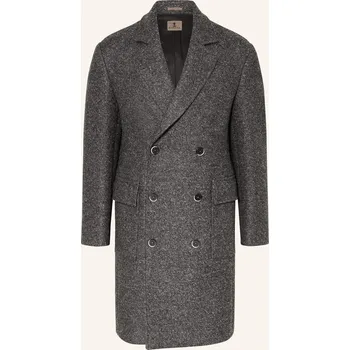 Barena Venezia Pánský Vlněný Kabát, šedá, 52