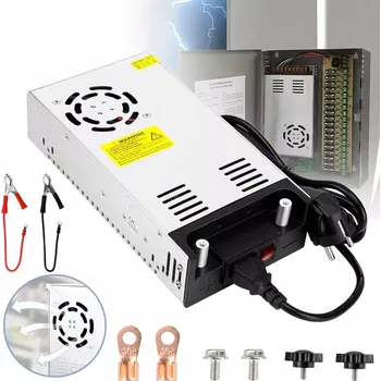 Měnič napětí Transformátor / Napájecí zdroj, AC 110-220 V na DC 12V, 50A, 600W