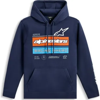 Pánské oblečení Mikina HARKEN HOODIE, ALPINESTARS (modrá) (Velikost: S)