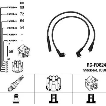 Zapalovací kabel Sada kabelů pro zapalování, 8568