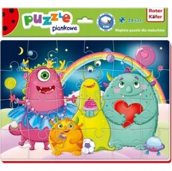 Puzzle Puzzle Roter Kafer 24 dílků Měkké puzzle A4 Zábavné obrázky Příšerky