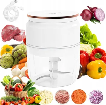 Kráječ na chleba ELEKTRICKÝ ROZDRABŇOVAČ SEKÁČ KRÁJEČ NA ZELENINY BYLINKY CIBULI OVOCE