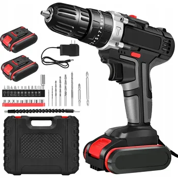 Aku Šroubovák akumulátorové napájení 20 V AKU ŠROUBOVÁK AKUMULATOROWE ZESTAW