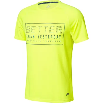 Pánské tričko CRIVIT Pánské funkční triko (žlutá, XL (56/58))