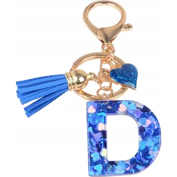 Klíčenka Abeceda - D/Tmavě Modrá KP-37863