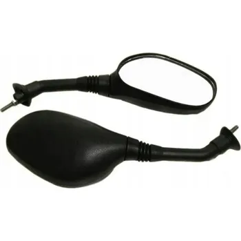 Zrcátko pro motocykl UNIVERZÁLNÍ ZPĚTNÁ ZRCÁTKA NA MOTORKU SKÚTR ČTYŘKOLKU HONDA SUZUKI KTM YAMAHA M10 CARBON VZHLED