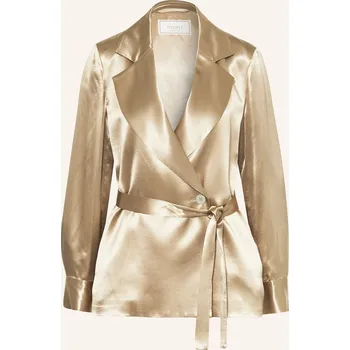 Dámské sako Peserico Dámský Saténový Blejzr, béžová, 38