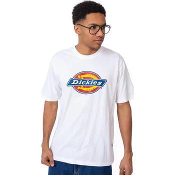 Pánské tričko Tričko Dickies Icon Logo White - XL
