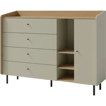 Komoda Meblar Komoda Alessio 7 Vyber provedení: Eukalyptus + dub baltic dune