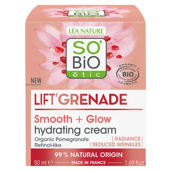 Pleťový krém SO’BiO étic Krém denní rozjasňující proti vráskám Lift'Grenade BIO (50 ml)