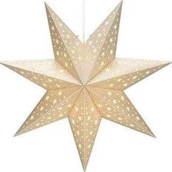 Lampička Markslöjd 704419 - Vánoční dekorace SOLVALLA 1xE14/25W/230V zlatá 45 cm ML0897