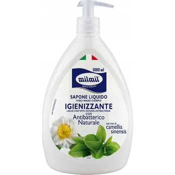Koupelová kosmetika MIL MIL ANTIBAKTERIÁLNÍ TEKUTÉ MÝDLO 1000 ML