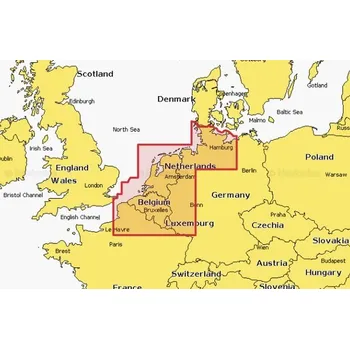 Echolot Navionics+ Mapy Benelux