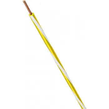 elektrický kabel Vodič X05V-K 2CHELIX 1x0,5, LAPP - žlutobílá (X05V-K 0,5)