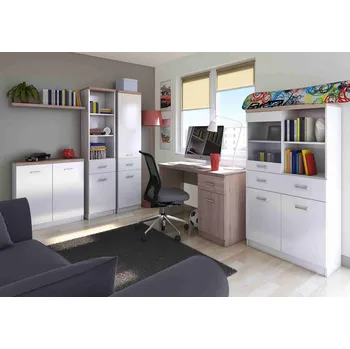 Dětský pokoj MIXIO bílý nábytek pro studenty