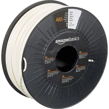 3D tisk FILAMENT do 3D tiskárny 1 kg 2,85 mm BÍLÝ ABS AMAZON