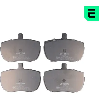 Brzdová destička Sada brzdových destiček, vždy 4 kusy v sadě OPTIMAL BP-06550