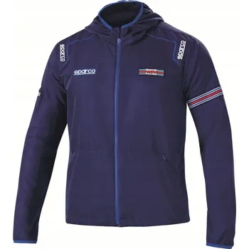 Moto bunda Windstopper Sparco Martini Racing tmavě modrá velikost L