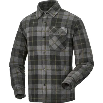 Pánské oblečení PARKSIDE® Pánský flanelový overshirt (šedá, M (48/50))