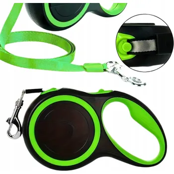 Vodítko pro psa VODÍTKO PRO PSA DLOUHÉ 5 m Vodítko 50 kg flexi SILNÉ S POJISTKOU