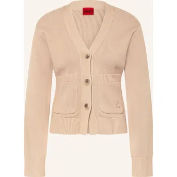 Dámský svetr Hugo Dámský Pletený Kabátek Selosina, béžová, 38