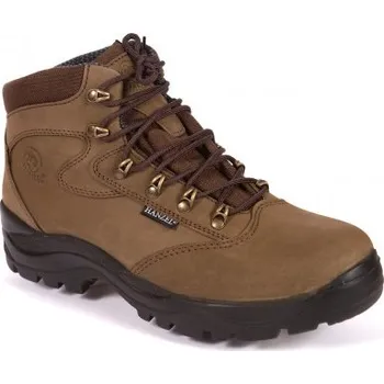 Lovecká obuv HANZEL turistická obuv hikker 020 hnědá nubuk Velikost: 36