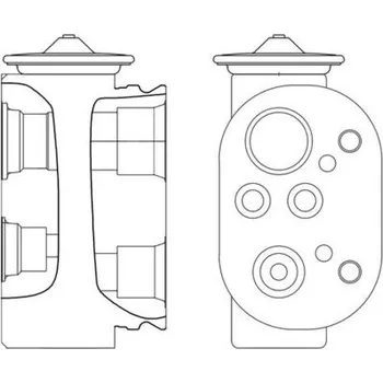 Ventil klimatizace Expanzní ventil, klimatizace, AVE 4 000S