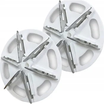 NOŽE DO ODŽMOLKOVAČE ODĚVŮ NEREZOVÉ OCELOVÉ ČEPELE SADA 2 ks