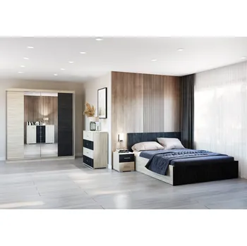 Noční stolek IDZ Noční stolek WENECJA 23, 40 cm Dub Sonoma/Norská borovice