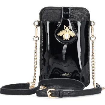 Kabelka DÁMSKÁ KABELKA RIEKER H1660-00 ČERNÁ Barva: Černá, Velikost: UNI