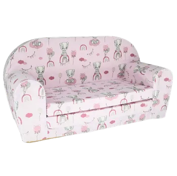 dětské křeslo TEX-IM Rozkládací dětská pohovka MINI VZOR: SM 31 různé vzory