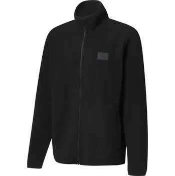 CRIVIT Pánská bunda z umělé jehněčí kůže (černá, M (48/50))