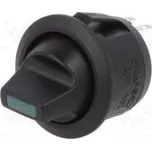 ROCKER SPST pol 2 OFF-ON 20A/12VDC černá LED 12VDC,bodové