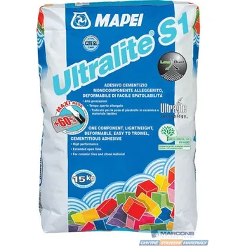 Průmyslové lepidlo MAPEI Ultralite S1 bílý 15kg