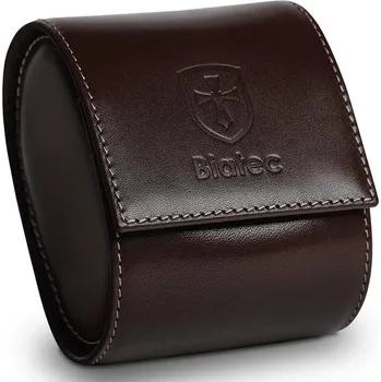 Box na hodinky Biatec pouzdro na hodinky | Tmavě hnědé + 5 let záruka a dárek ZDARMA