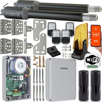 Sada pro dvoukřídlou bránu Force SW200 2 m s automatickým zavíráním