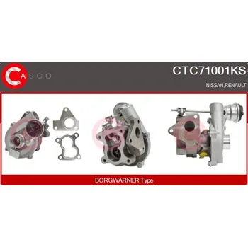 Turbodmychadlo Dmychadlo, plnění, CTC71001KS