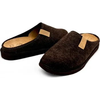 Pánské pantofle GEPARD Pantofle z vlněné plsti M333 hnědá Velikost: 41