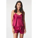 Saténové pyžamo Karen krátké