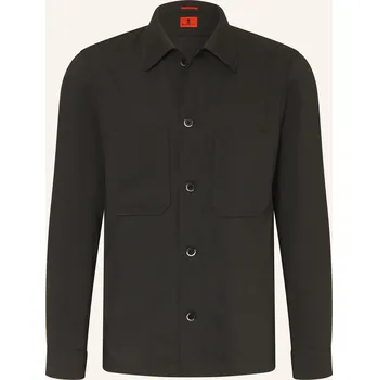 Pánská košile Barena Venezia Pánská Svrchní Košile Capitan, černá, 52