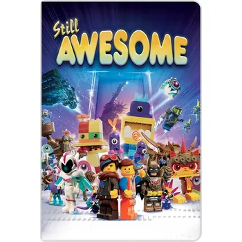 Blok Notes A5 LEGO bílý