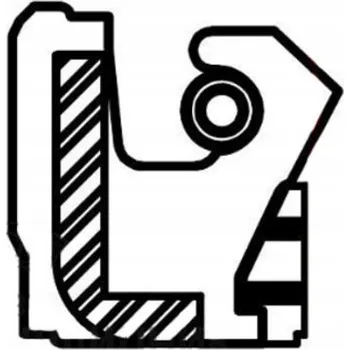 Těsnění motoru Gufero / Těsnicí kroužek Corteco 19020502B