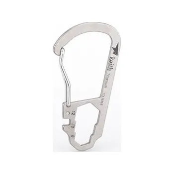 karabina Keith Titanium® Titanová karabina 1151 Keith®, Barva: Stříbrná