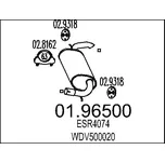 Zadní tlumič výfuku, 01.96500